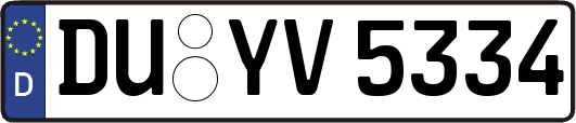 DU-YV5334