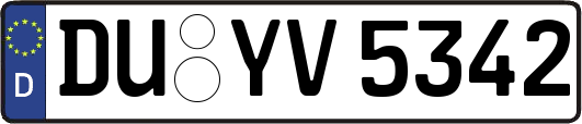 DU-YV5342