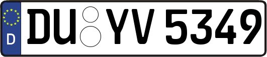 DU-YV5349