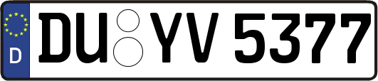 DU-YV5377