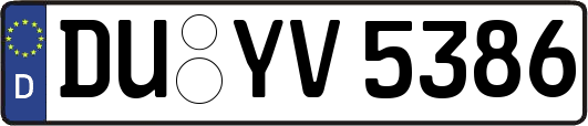 DU-YV5386