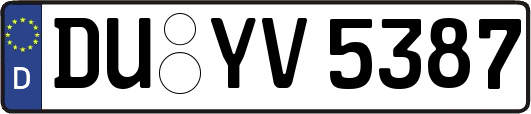 DU-YV5387