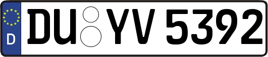 DU-YV5392