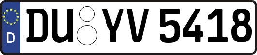 DU-YV5418