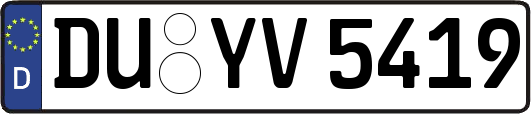 DU-YV5419