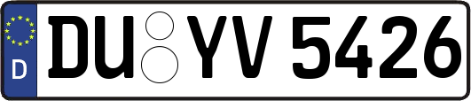 DU-YV5426