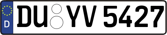 DU-YV5427