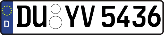 DU-YV5436