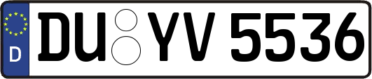 DU-YV5536