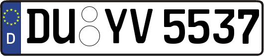 DU-YV5537