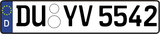 DU-YV5542