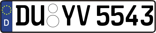 DU-YV5543