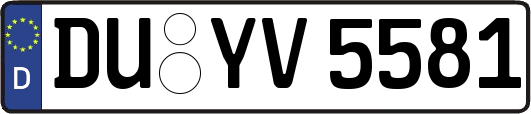 DU-YV5581