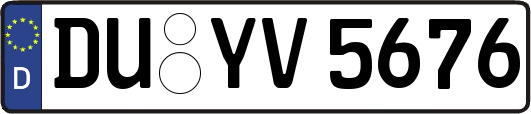 DU-YV5676