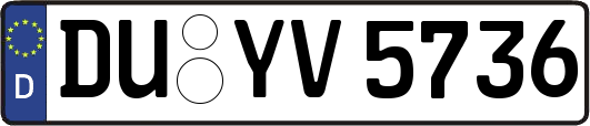 DU-YV5736