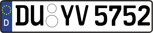 DU-YV5752