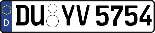 DU-YV5754