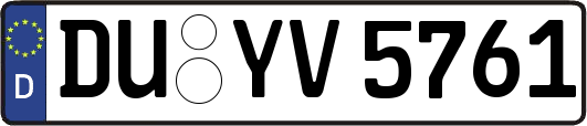 DU-YV5761