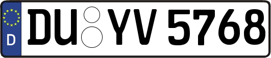 DU-YV5768