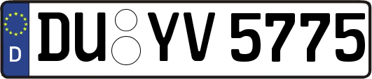 DU-YV5775