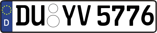 DU-YV5776
