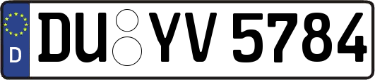 DU-YV5784