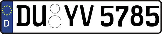 DU-YV5785