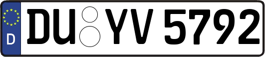 DU-YV5792