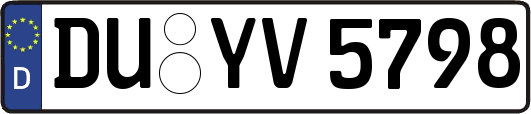 DU-YV5798