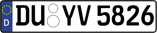 DU-YV5826
