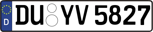 DU-YV5827