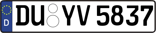 DU-YV5837
