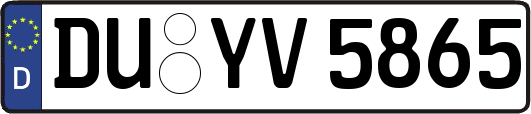 DU-YV5865