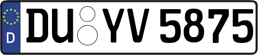 DU-YV5875