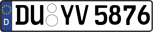 DU-YV5876