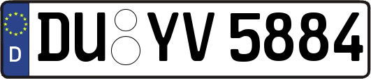 DU-YV5884
