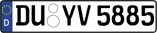 DU-YV5885