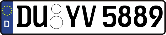 DU-YV5889