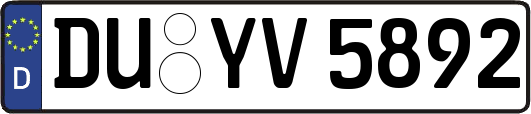 DU-YV5892