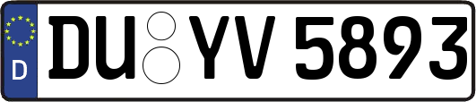 DU-YV5893