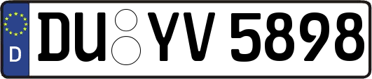 DU-YV5898