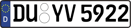 DU-YV5922