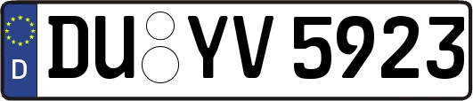 DU-YV5923