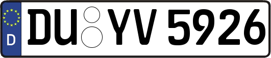 DU-YV5926