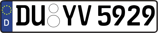 DU-YV5929