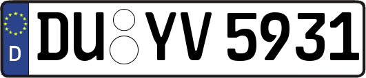 DU-YV5931