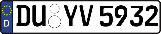 DU-YV5932