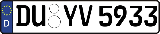 DU-YV5933