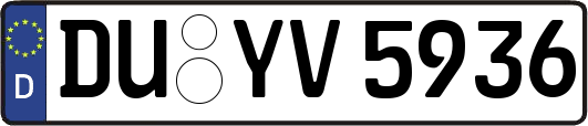 DU-YV5936