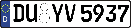 DU-YV5937